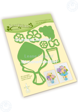 Afbeeldingen van Lea’bilitie® Boeket bloemen snij en embossing mal