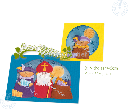 Afbeelding van Lea’bilitie® Sinterklaas snij en embossing mal