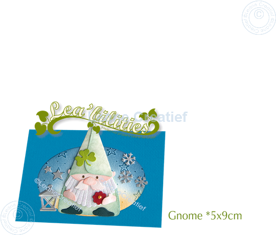 Picture of Lea’bilitie® Gnome, Lucky charms cut and embossing die