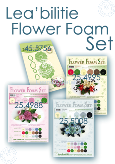 Picture of Flower Foam & Die set 25.4988+4995+5008+45.5756