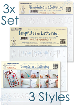 Picture of Handlettering Set 95.5558 & 5565 & 6258