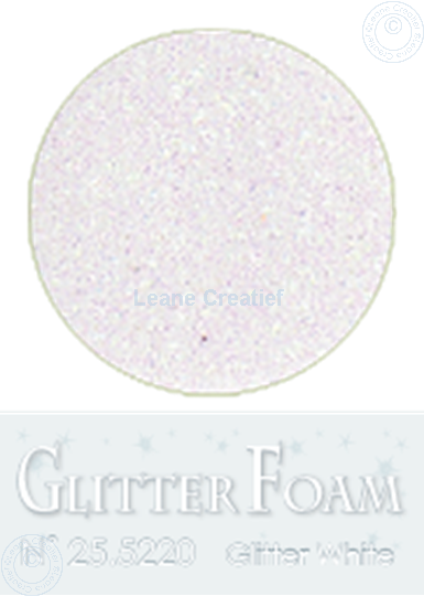 Picture of Glitter Foam A4 sheet White