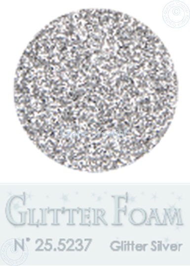 Picture of Glitter Foam A4 sheet Silver