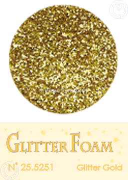 Afbeeldingen van Glitter Foam A4 sheet Gold