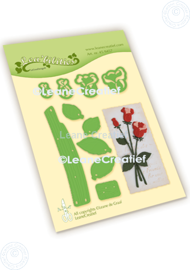 Afbeelding van Lea’bilitie® Rozen snij en embossing mal                 