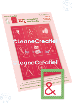 Image de 3D gaberit de gaufrage & matrice, Timbres 3x4cm, Loisirs, 9 motifs