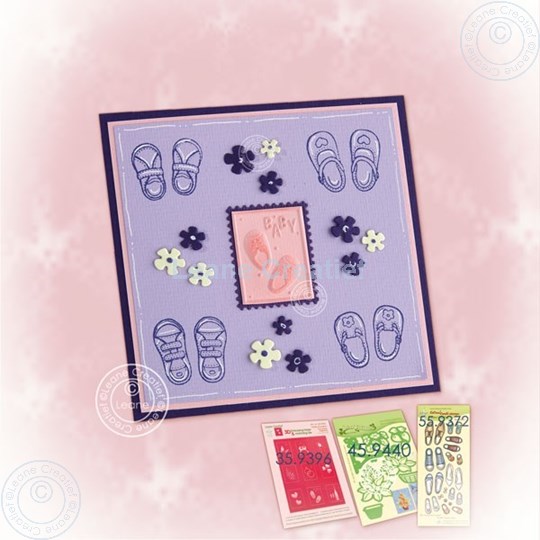 Bild von Baby card baby shoes