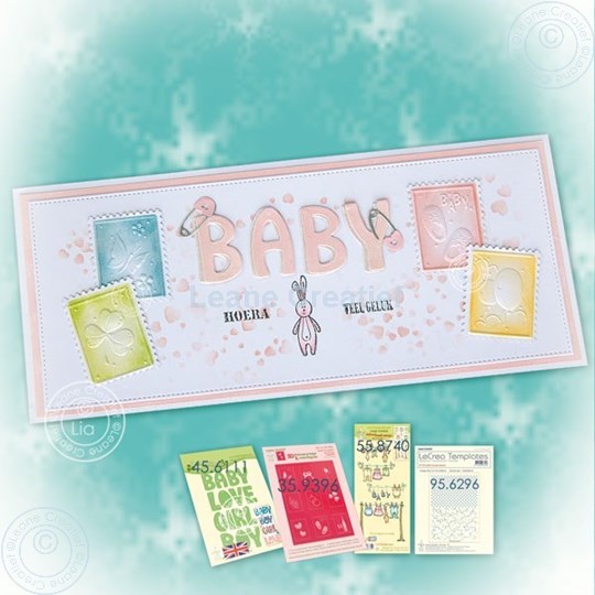 Image sur Slim line card baby