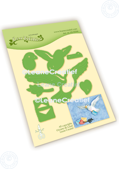 Afbeelding van Lea’bilitie® Postduif snij en embossing mal