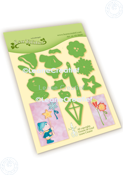 Afbeeldingen van Lea’bilitie® kleine Kabouter snij en embossing mal