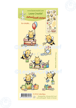 Image de LeCreaDesign® tampon clair à combiner Abeilles