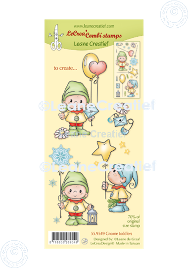 Image sur LeCreaDesign® tampon clair à combiner petits Gnomes
